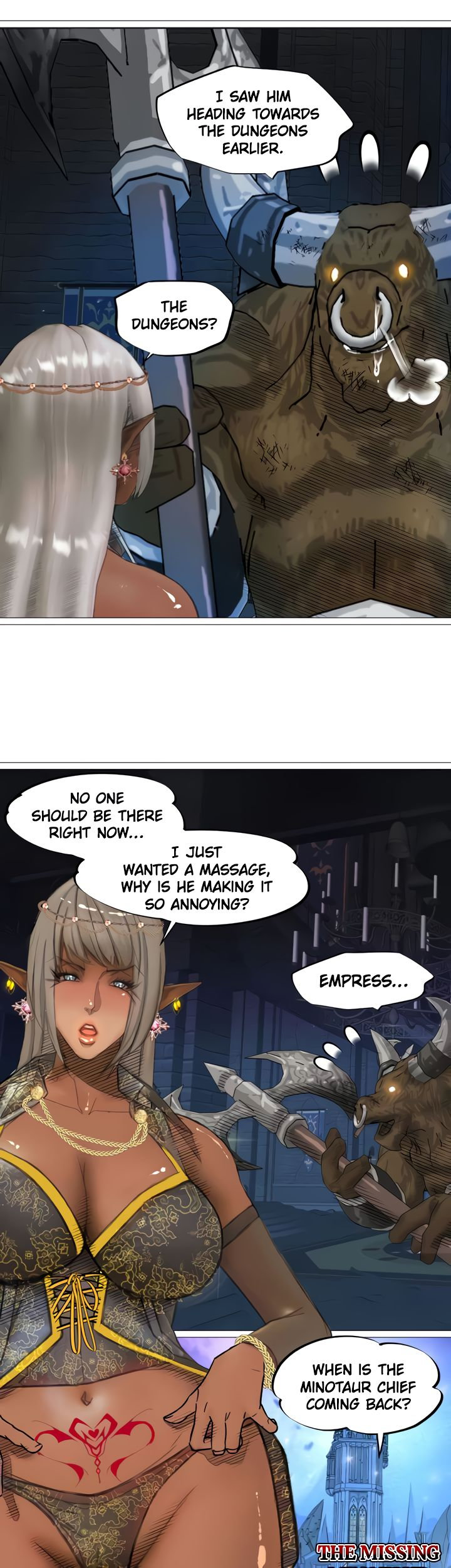 The DARK ELF QUEEN and the SLAVE ORC - Chapter 28 Page 30