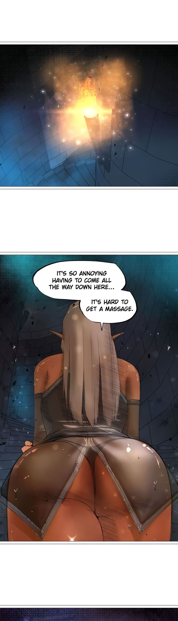 The DARK ELF QUEEN and the SLAVE ORC - Chapter 28 Page 32