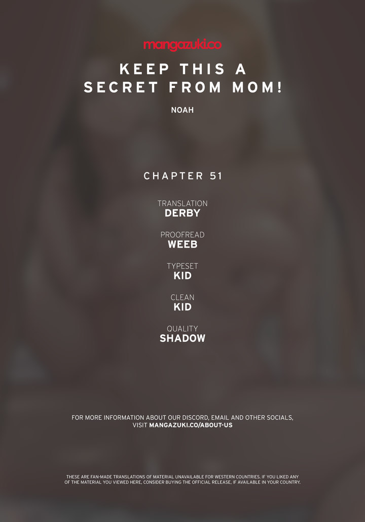 Keep it a secret from your mother! - Chapter 51 Page 1