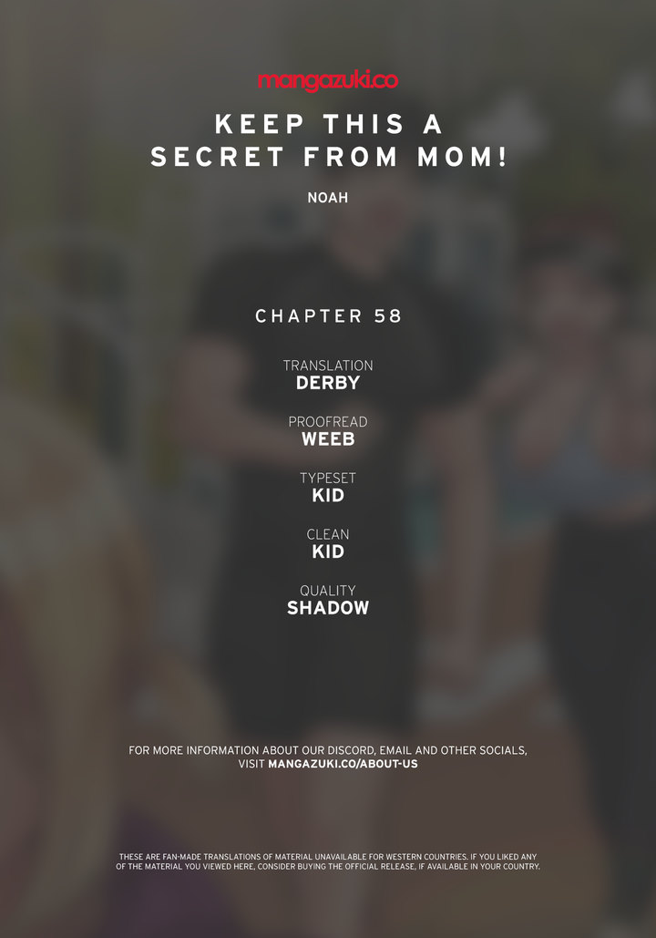 Keep it a secret from your mother! - Chapter 58 Page 1