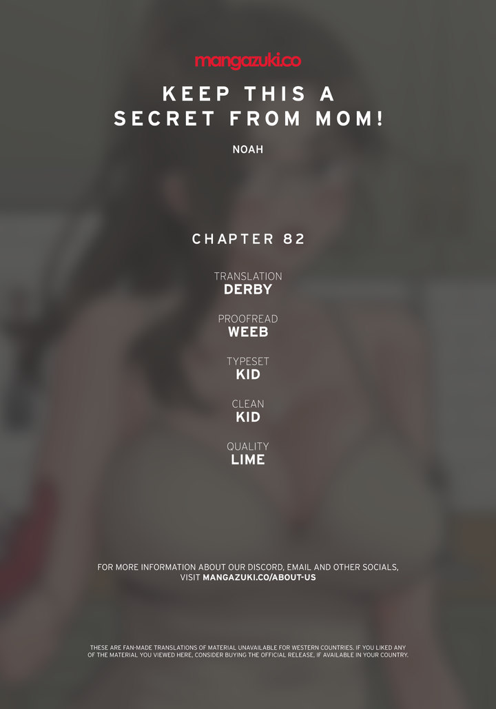 Keep it a secret from your mother! - Chapter 82 Page 1