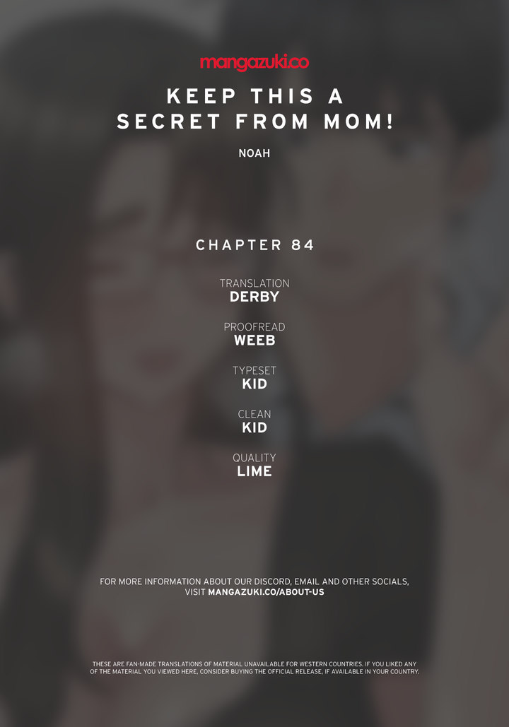 Keep it a secret from your mother! - Chapter 84 Page 1