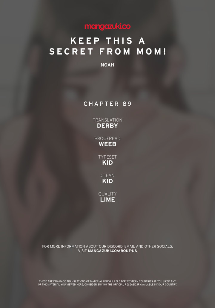 Keep it a secret from your mother! - Chapter 89 Page 1